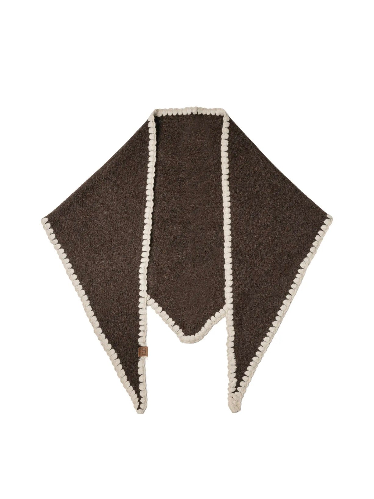Scallop Triangle Scarf
