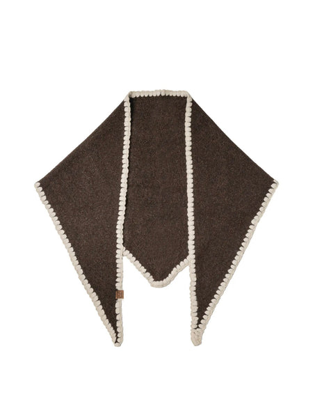 Scallop Triangle Scarf