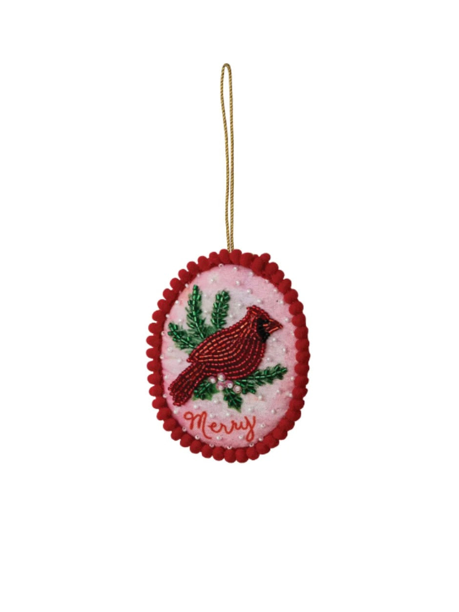 Oval Bead Ornament