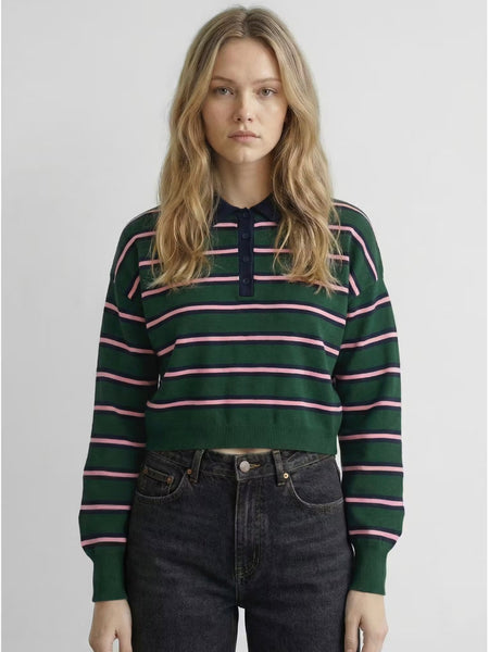 Elbrus Striped Polo Sweater