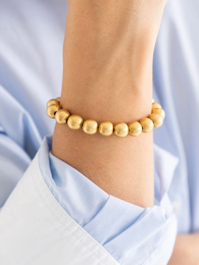 Susan Shaw Gold Mini Margaret Bracelet