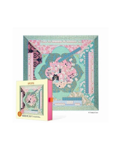 Let's Play Mahjong 1000 Pc Puzzle
