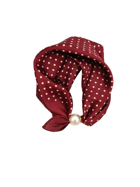 Silk Pearl Scarf