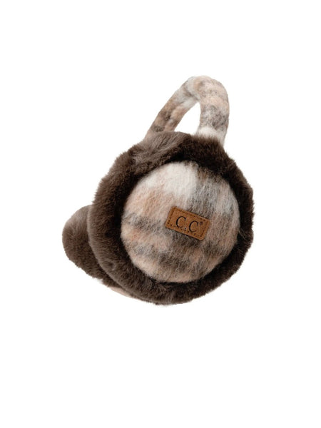 Plaid Earmuffs