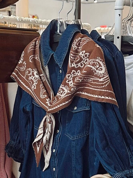 Reversible Print Scarf