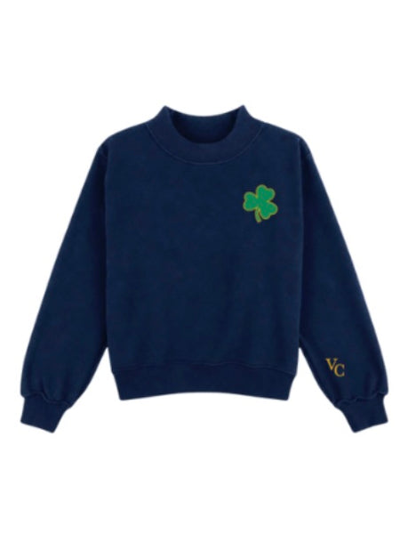 Go Irish Idioms Puff Print Mockneck