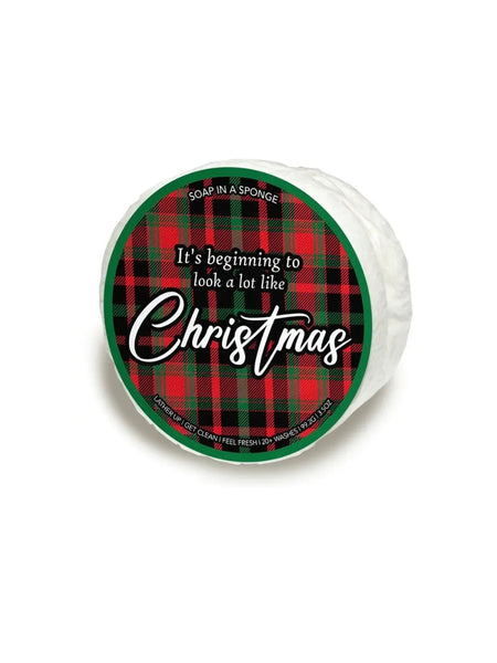 Christmas Shower Sponge