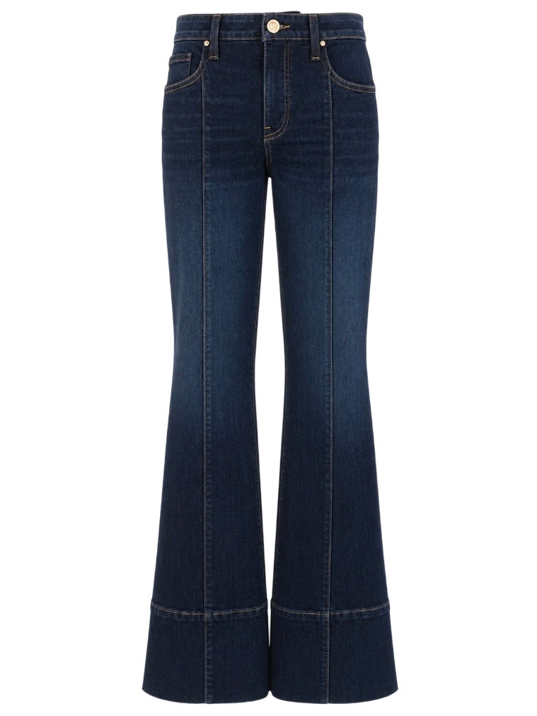Kut Jeans Kelsey HR Fab Front Seam Wide Hem Jean
