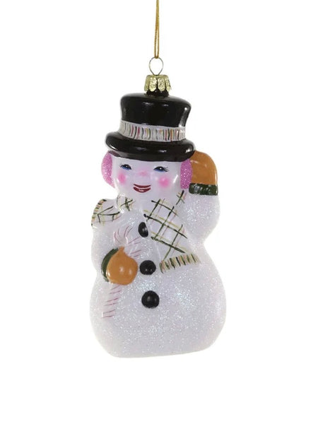 Vintage Snowman Ornament