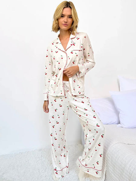 Flora Pillow Soft PJ Set