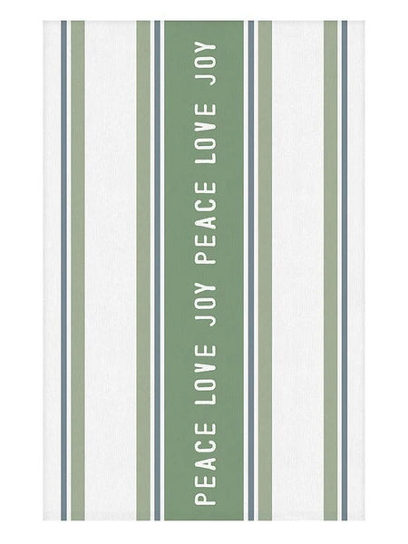 Peace Love Joy Tea Towel