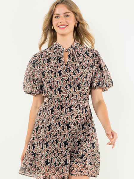 Lulu Puff Sleeve Dress