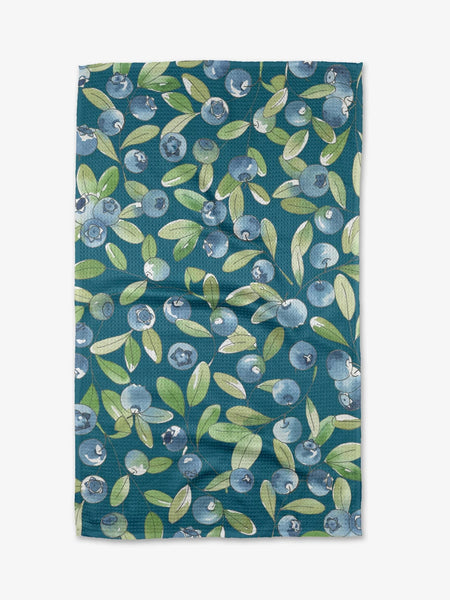 Geometry : Blueberry Hill Tea Towel