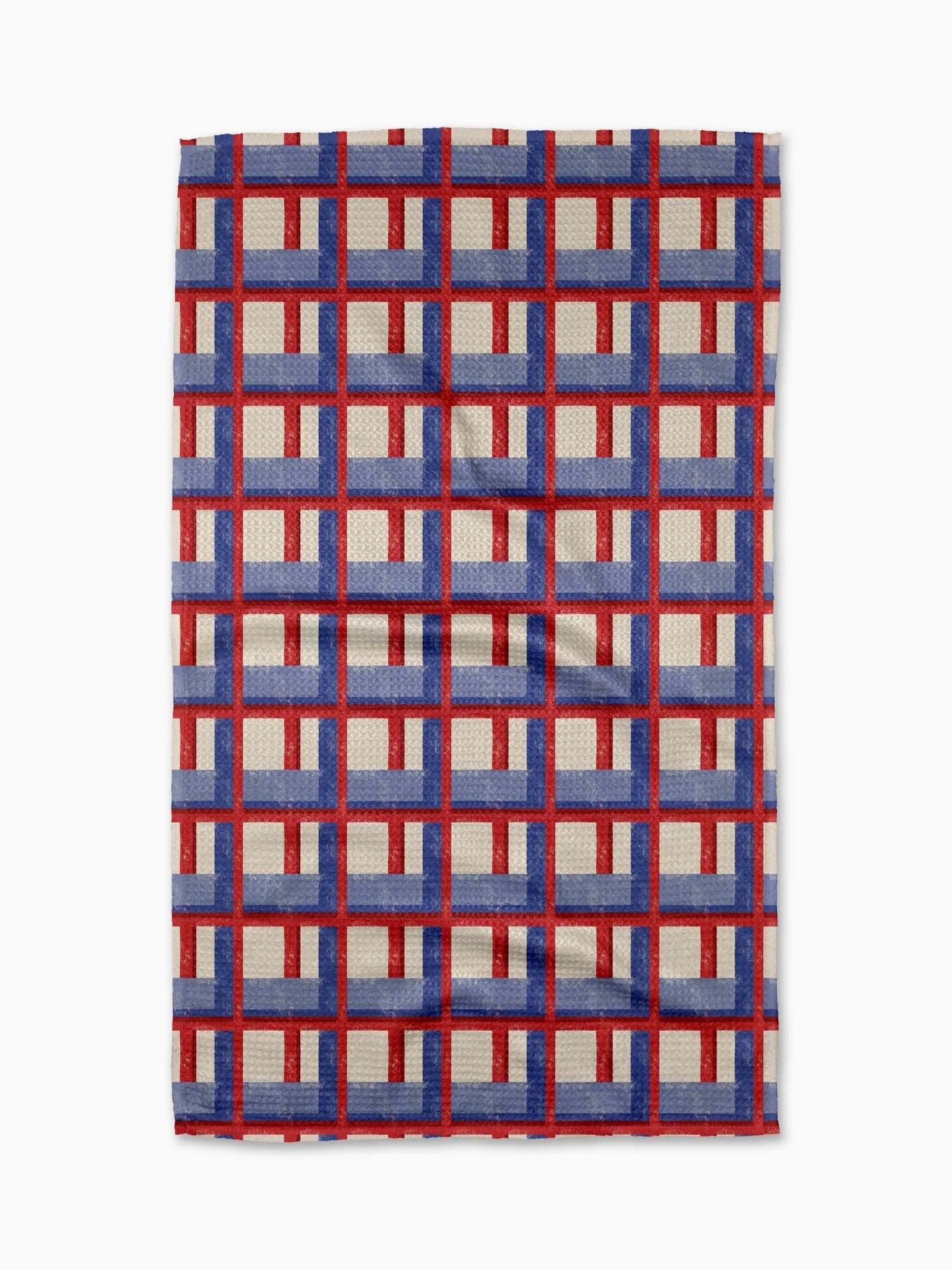 Geometry : Cielo Grid Tea Towel