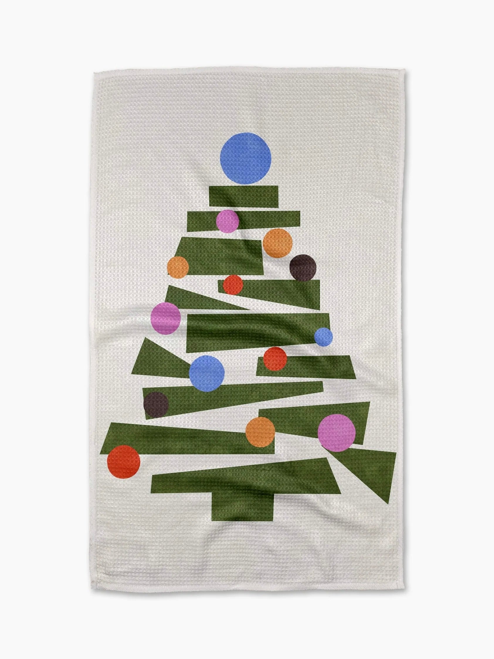Geometry : Modern Festive Tree Tea Towel