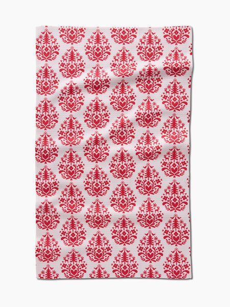 Geometry : Holiday Tea Towel - Nordic Holiday Stamp