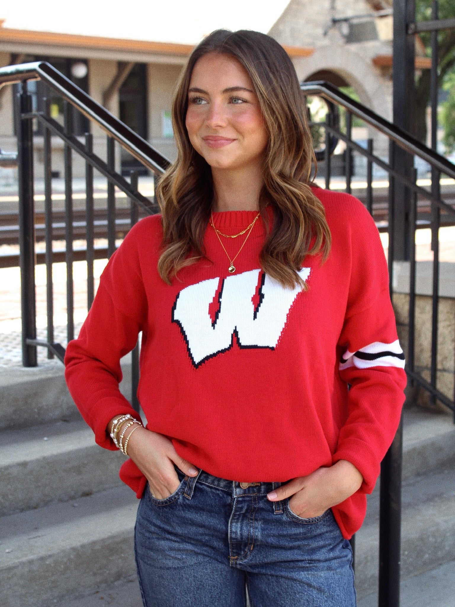 Wisconsin Badgers Varsity Sweater