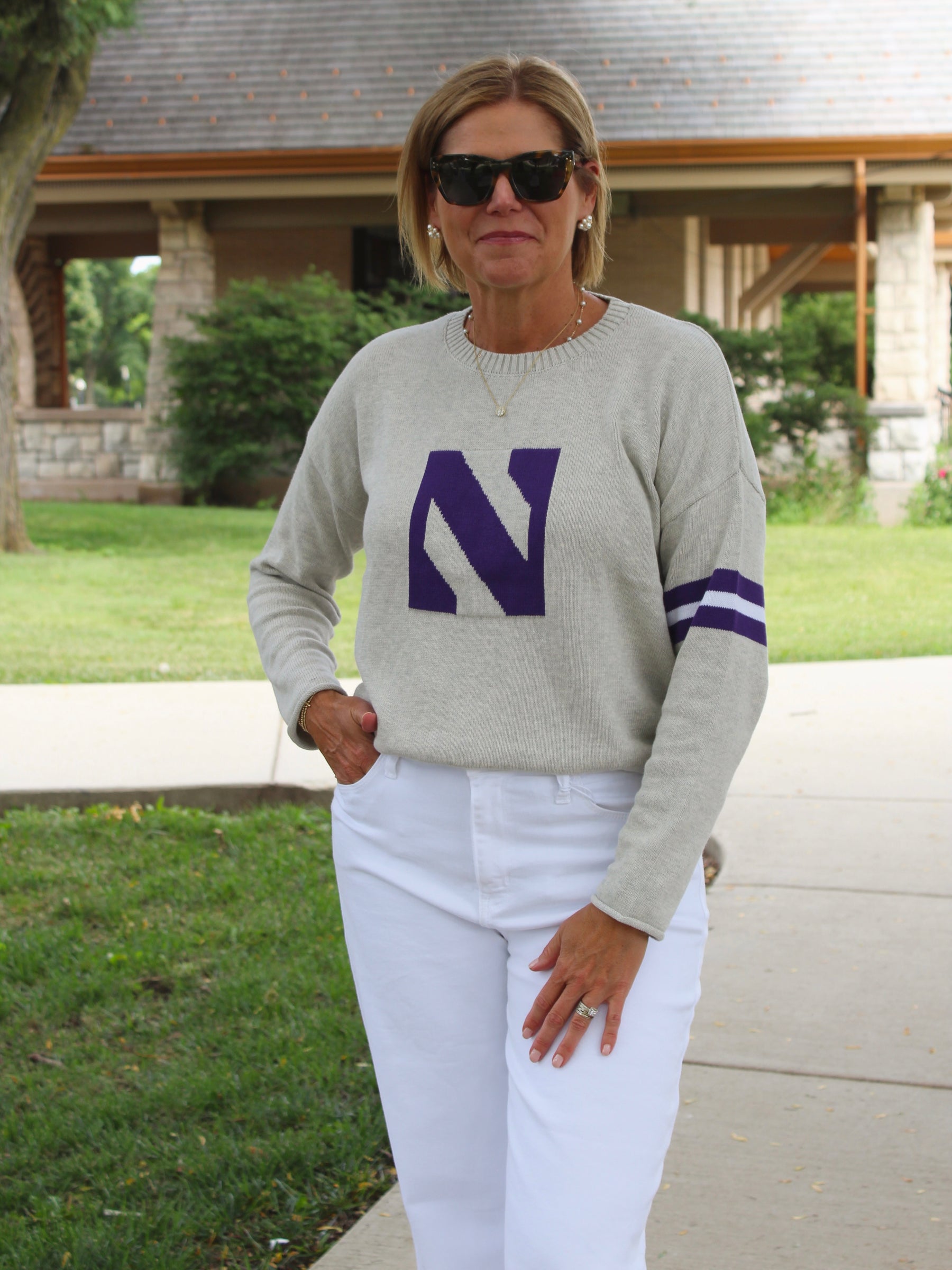 Northwestern University Varsity Sweater