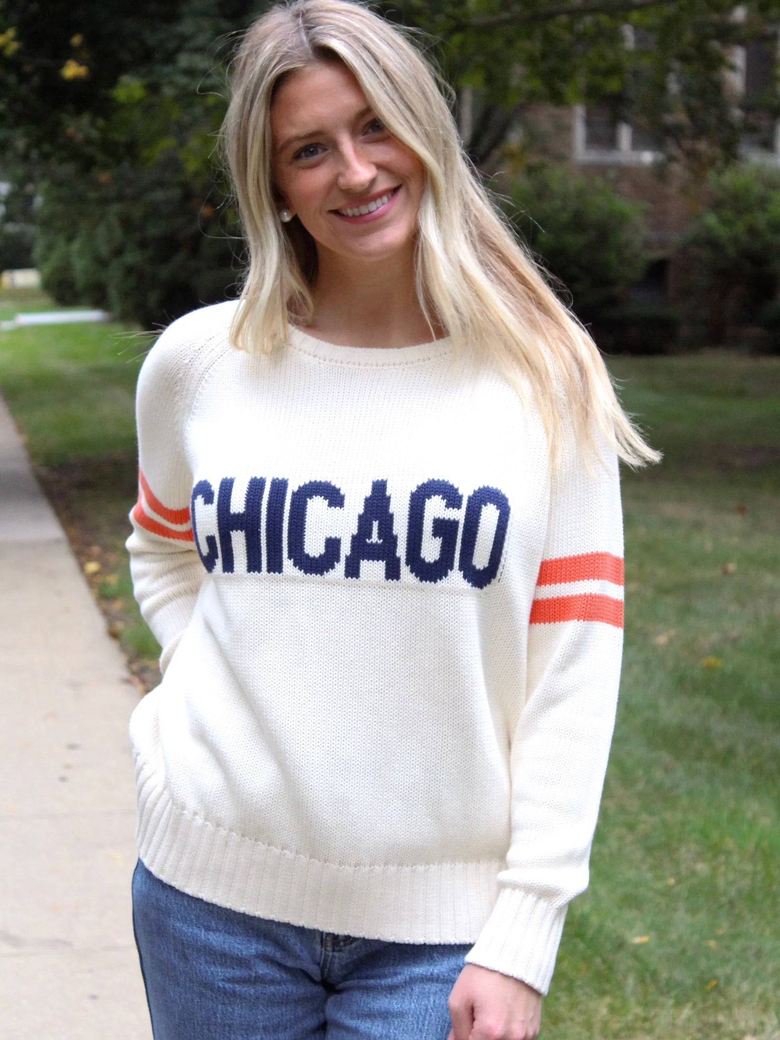 Chicago Varsity Crewneck Sweater