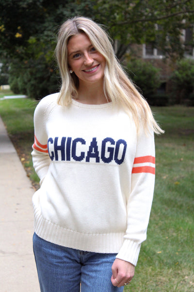 Chicago Varsity Crewneck Sweater
