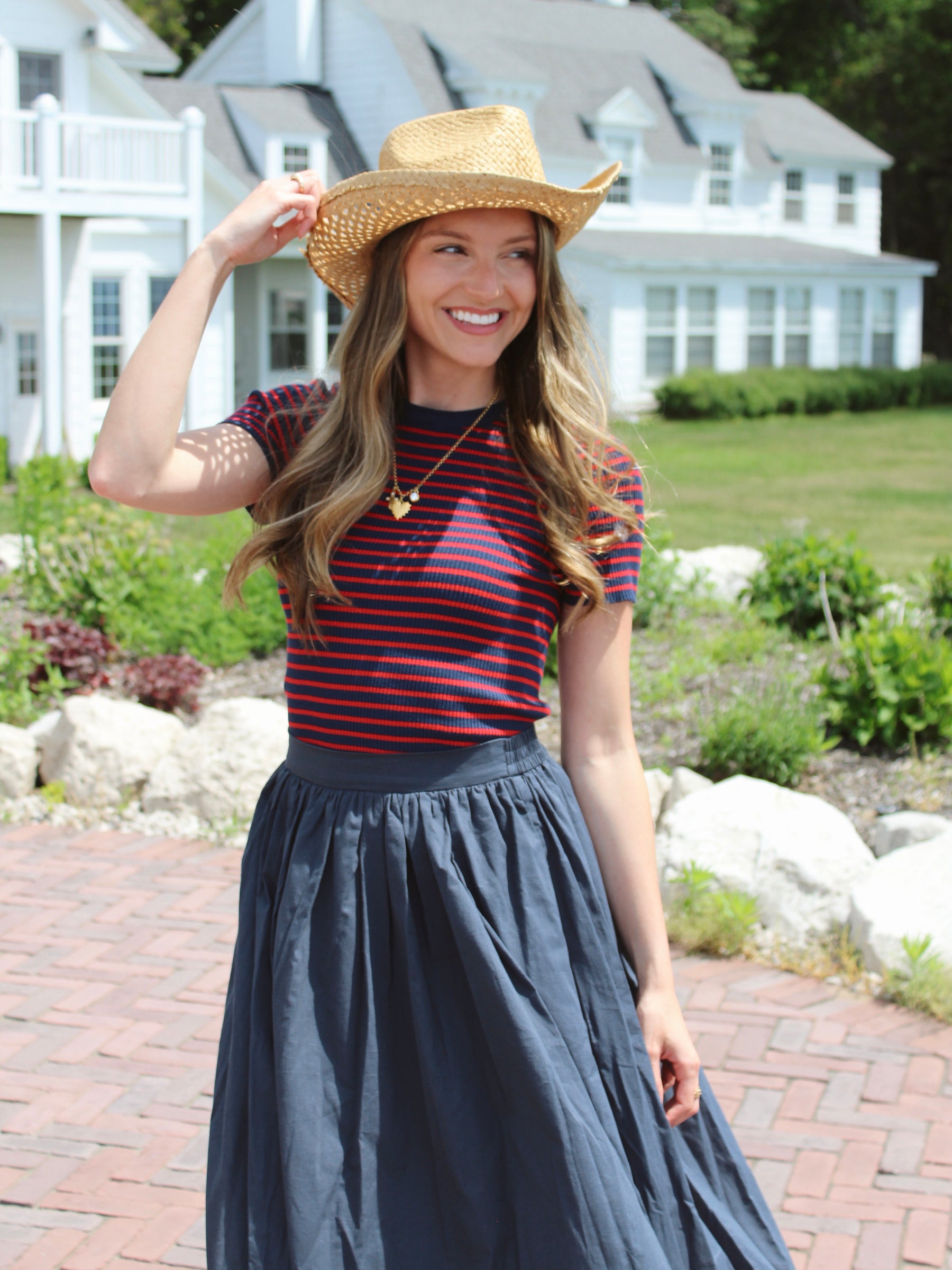 Mini Stripe Tee