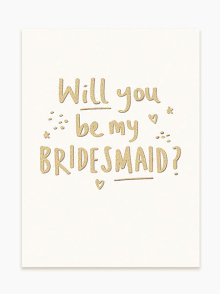 Will You Be My Bridesmaid Card?