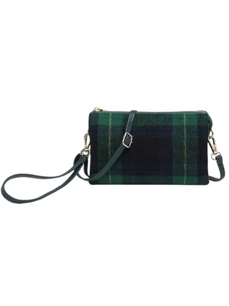 Riley Plaid Crossbody