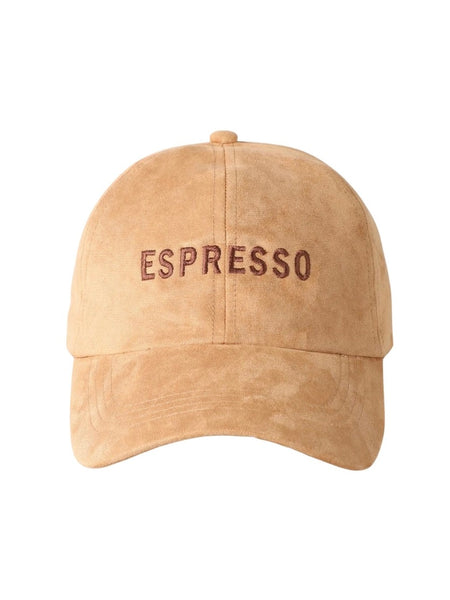 Espresso Suede Baseball Cap