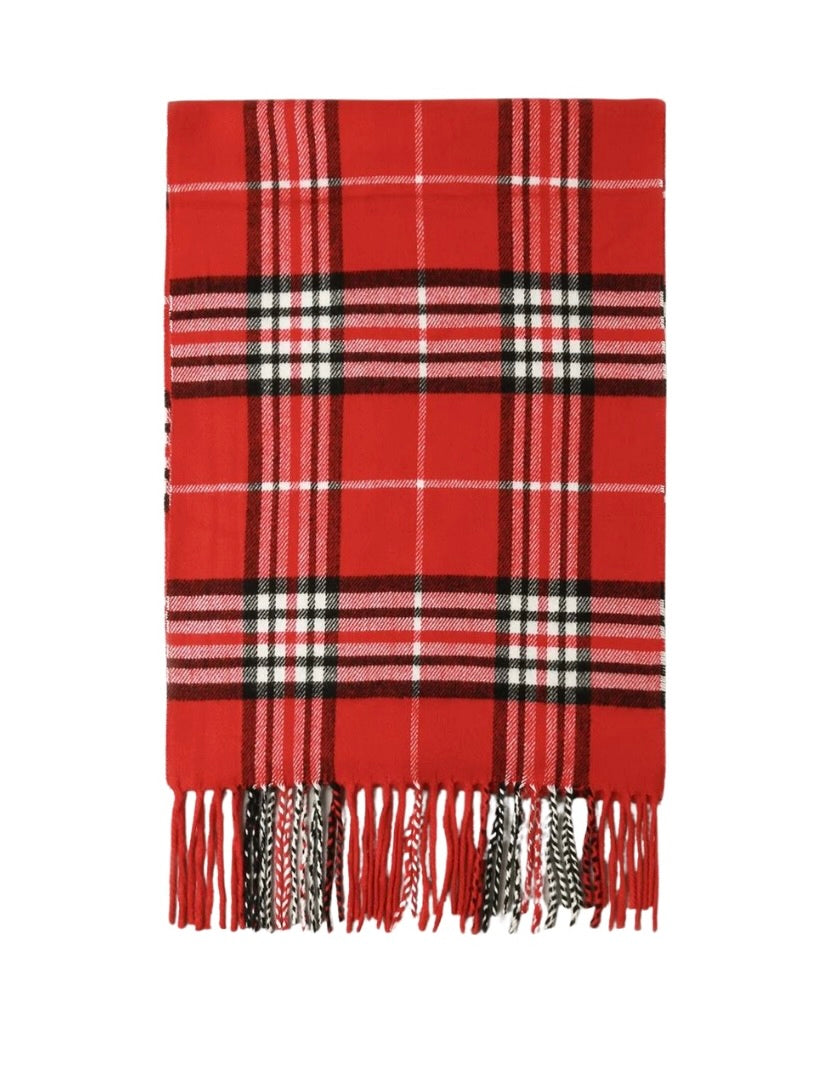 Game Day Plaid Scarf