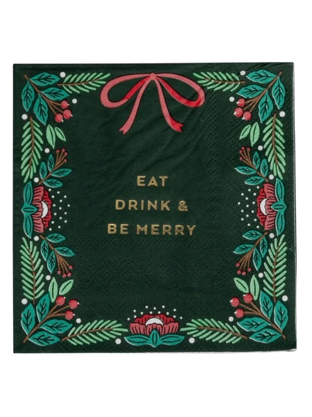 My Mind's Eye Holiday Cocktail Napkin