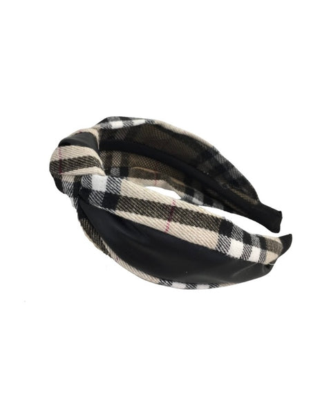 Fall Flannel Headband