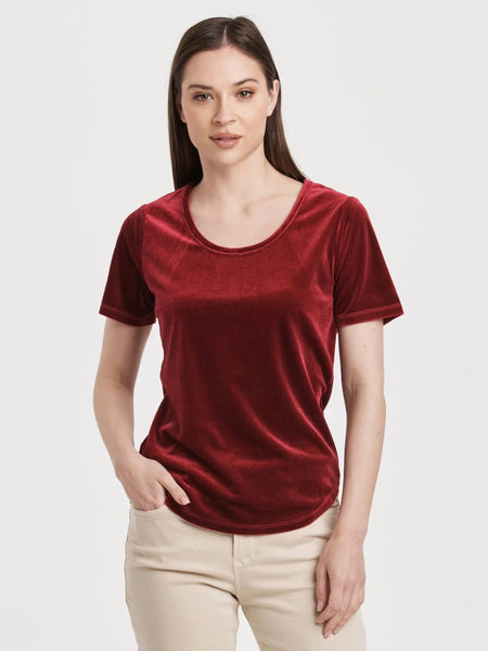 Aimee Velvet Top