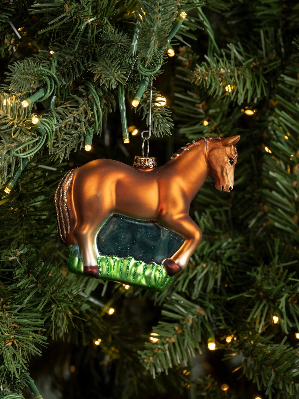 Brown Horse Ornament