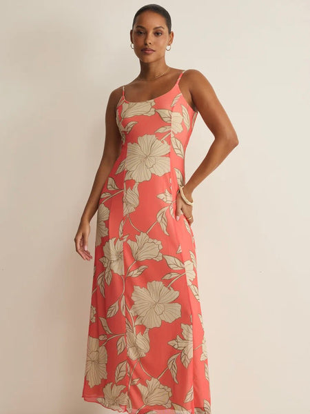 {Z Supply} Charisma Bloom Floral Midi Dress