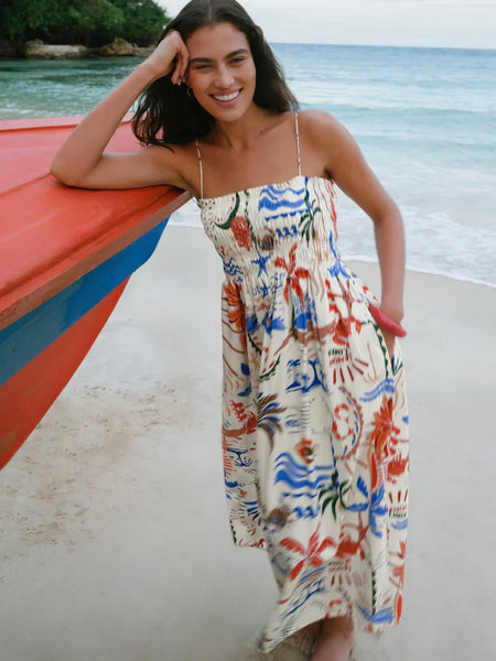 {Z Supply} Cornelia Getaway Midi Dress