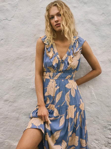 {Z Supply} Malene Bloom Floral Maxi Dress