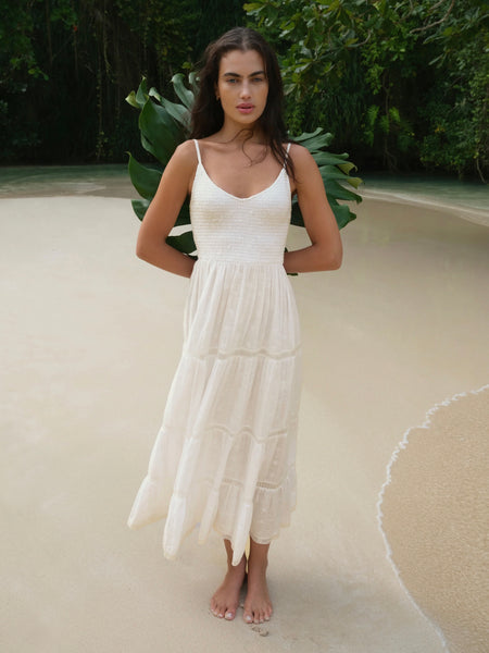 Z Supply Behati Eyelet Maxi Dress
