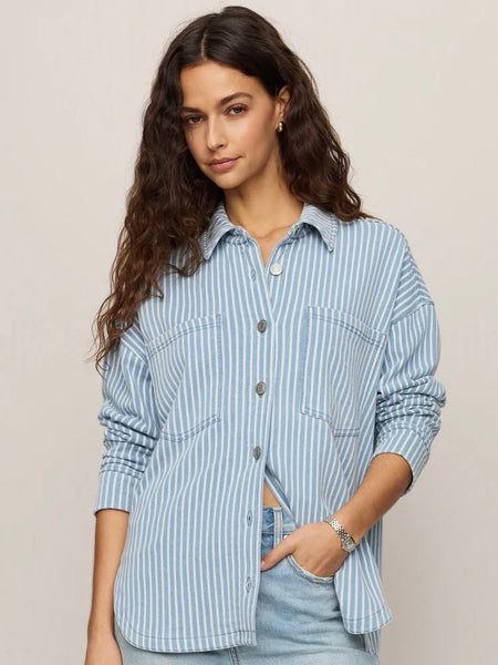 {Z Supply} All Day Stripe Jacket