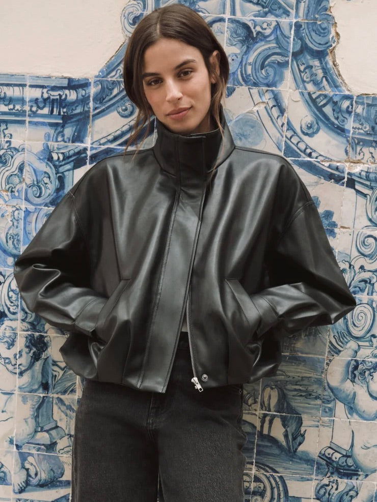 Z Supply Corin Bubble Hem Jacket