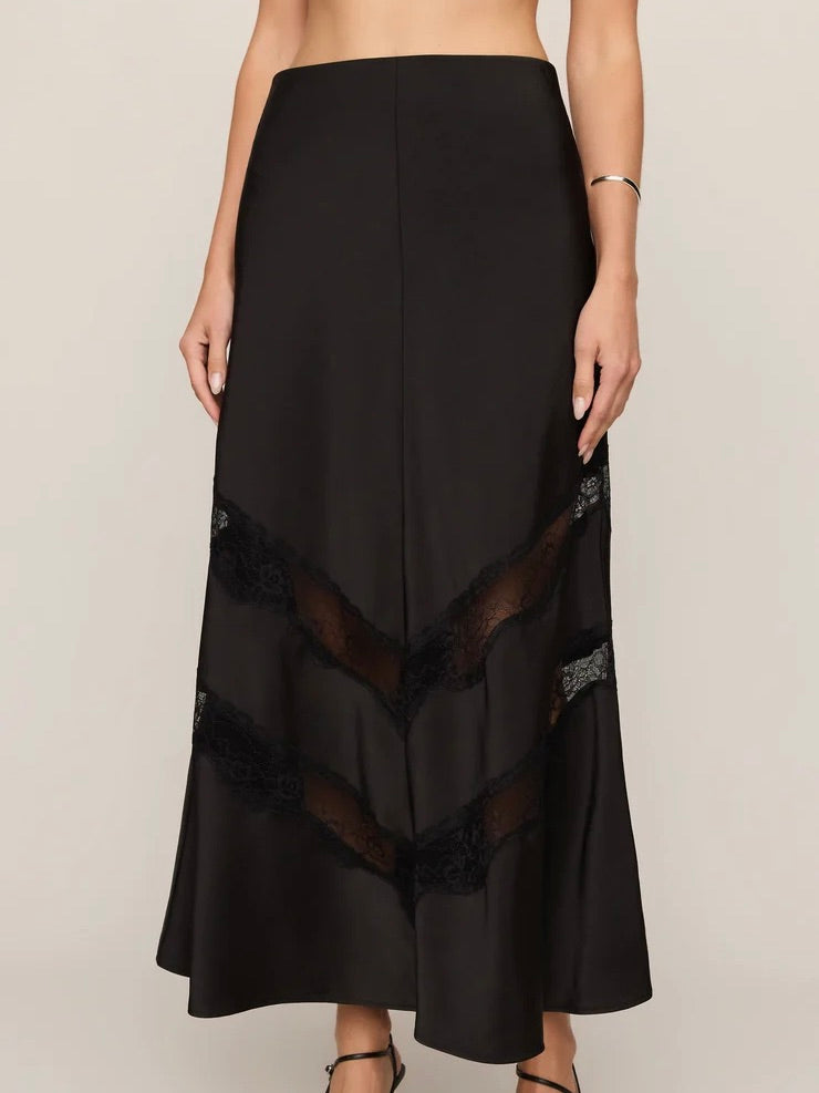 Z Supply Kori Lace Inset Skirt