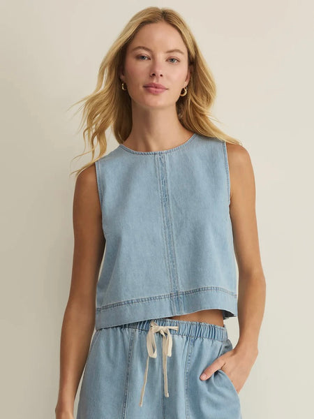 {Z Supply} Sun Seeker Denim Tank