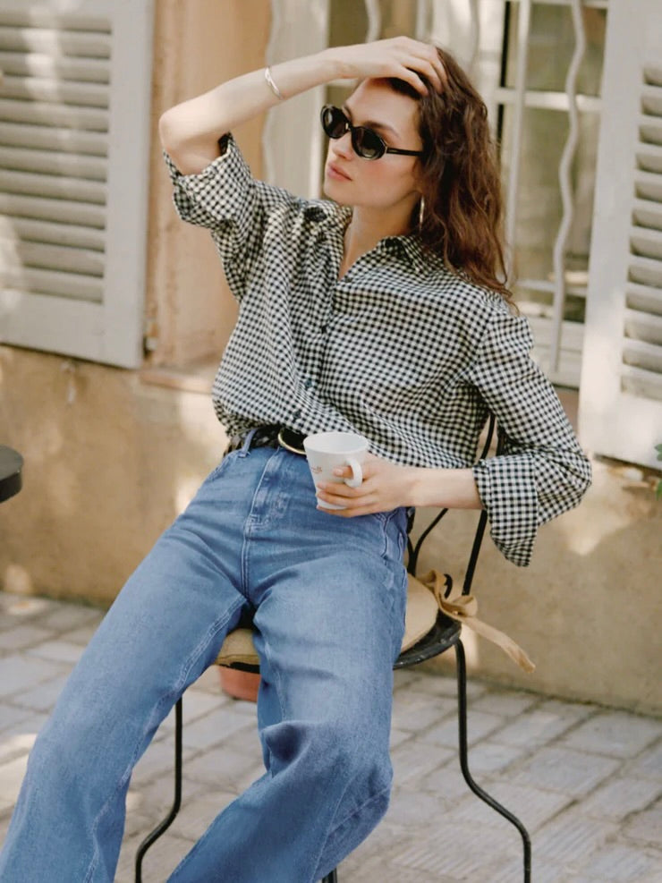 {Z Supply} Seaport Button Up Top