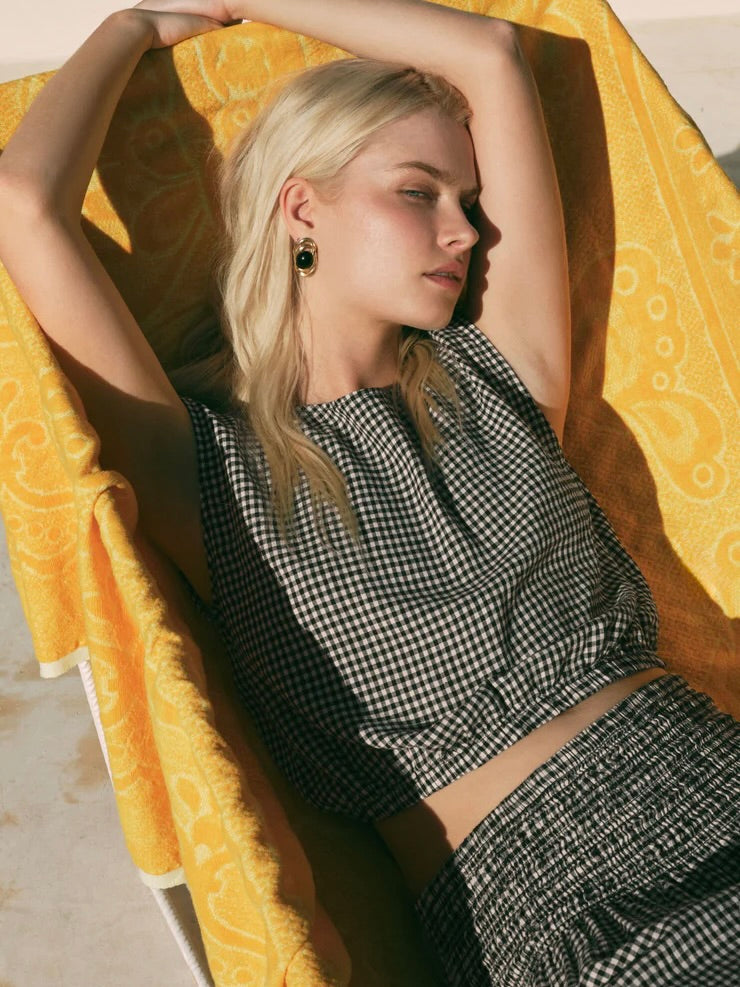 Z Supply Merit Gingham Top