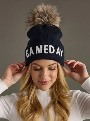 Game Day Pom Pom Hat
