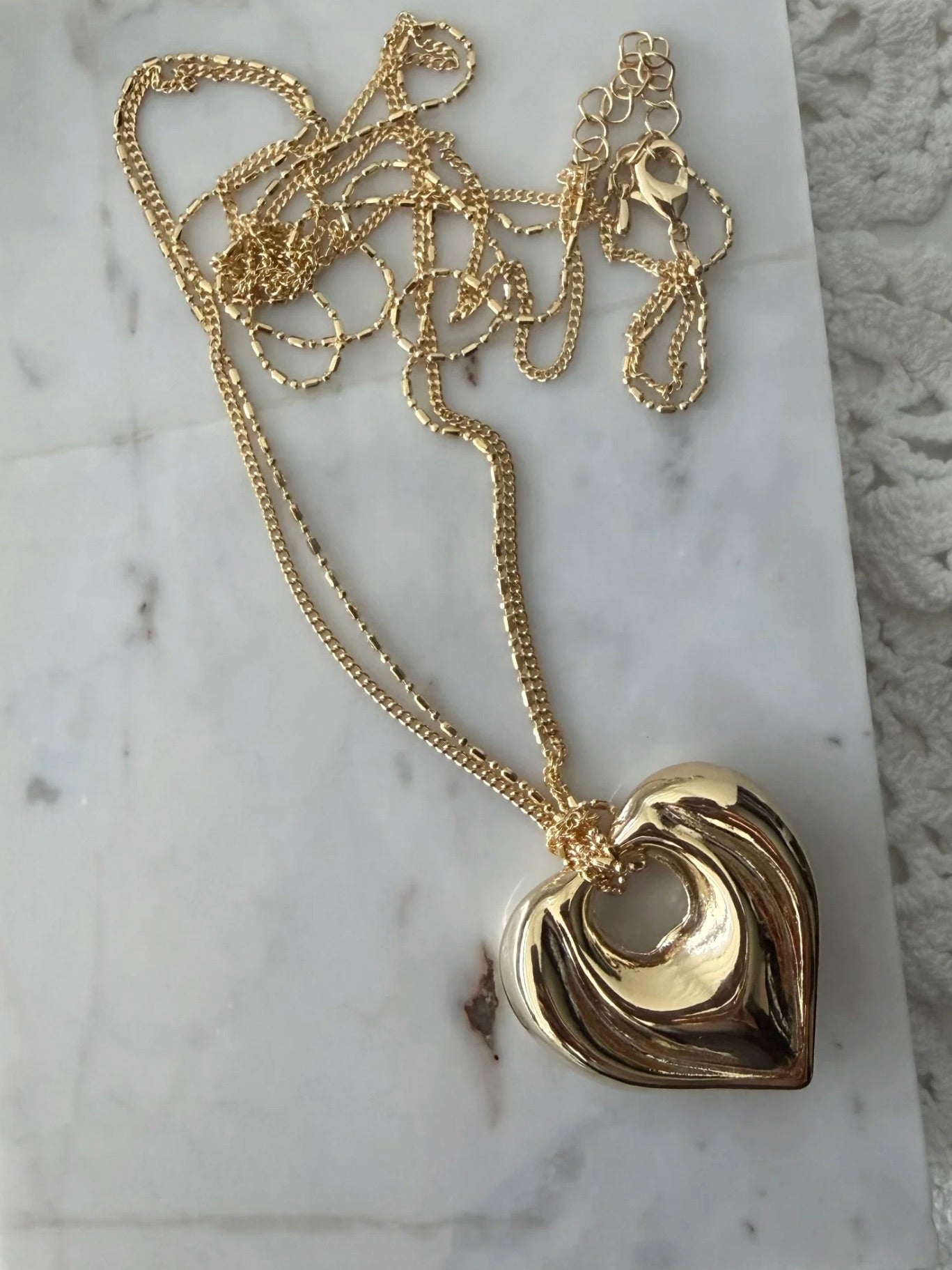 Classic Heart Long Necklace