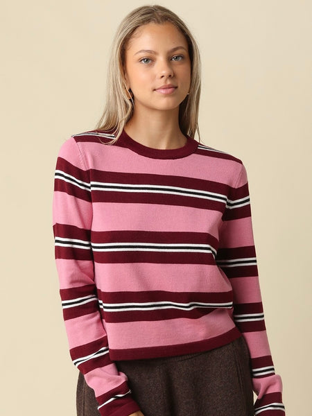 Addison Stripe Knit Top