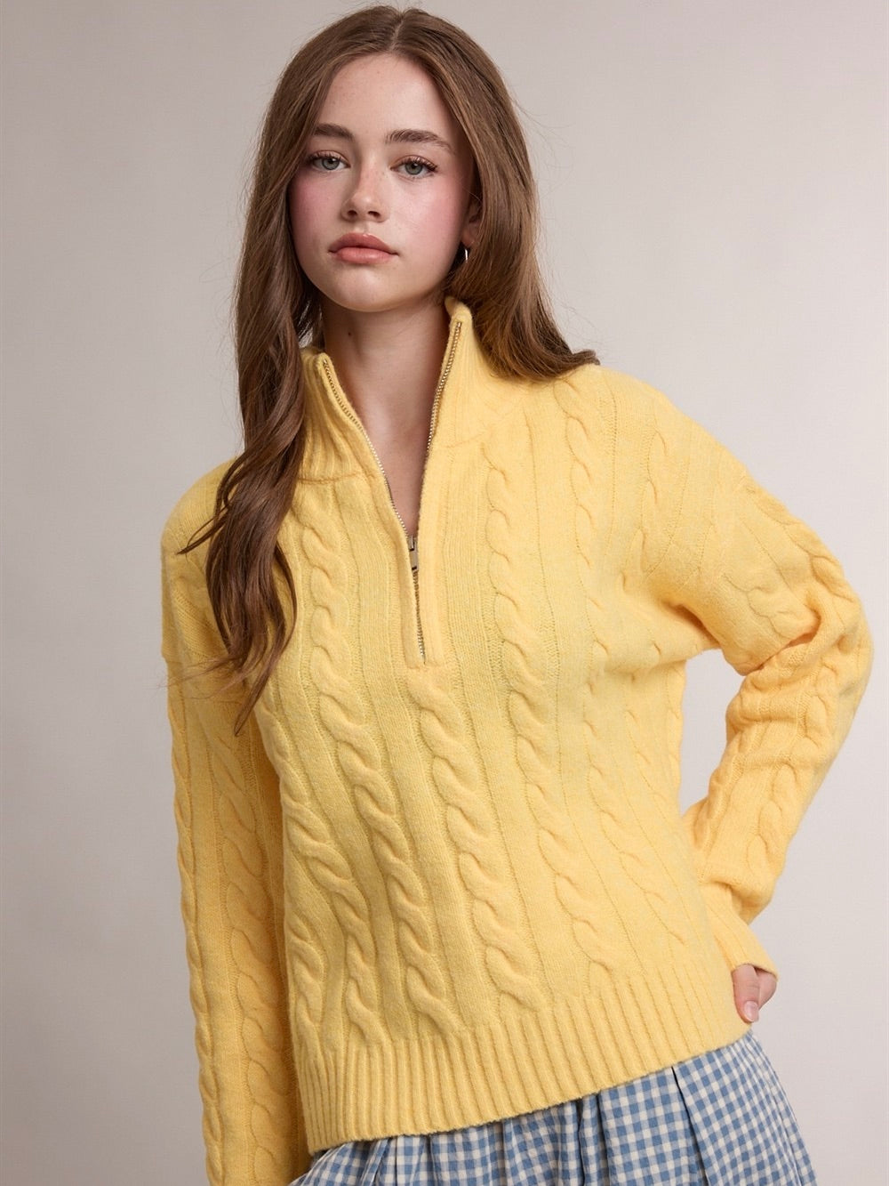 Zachary Zip Sweater