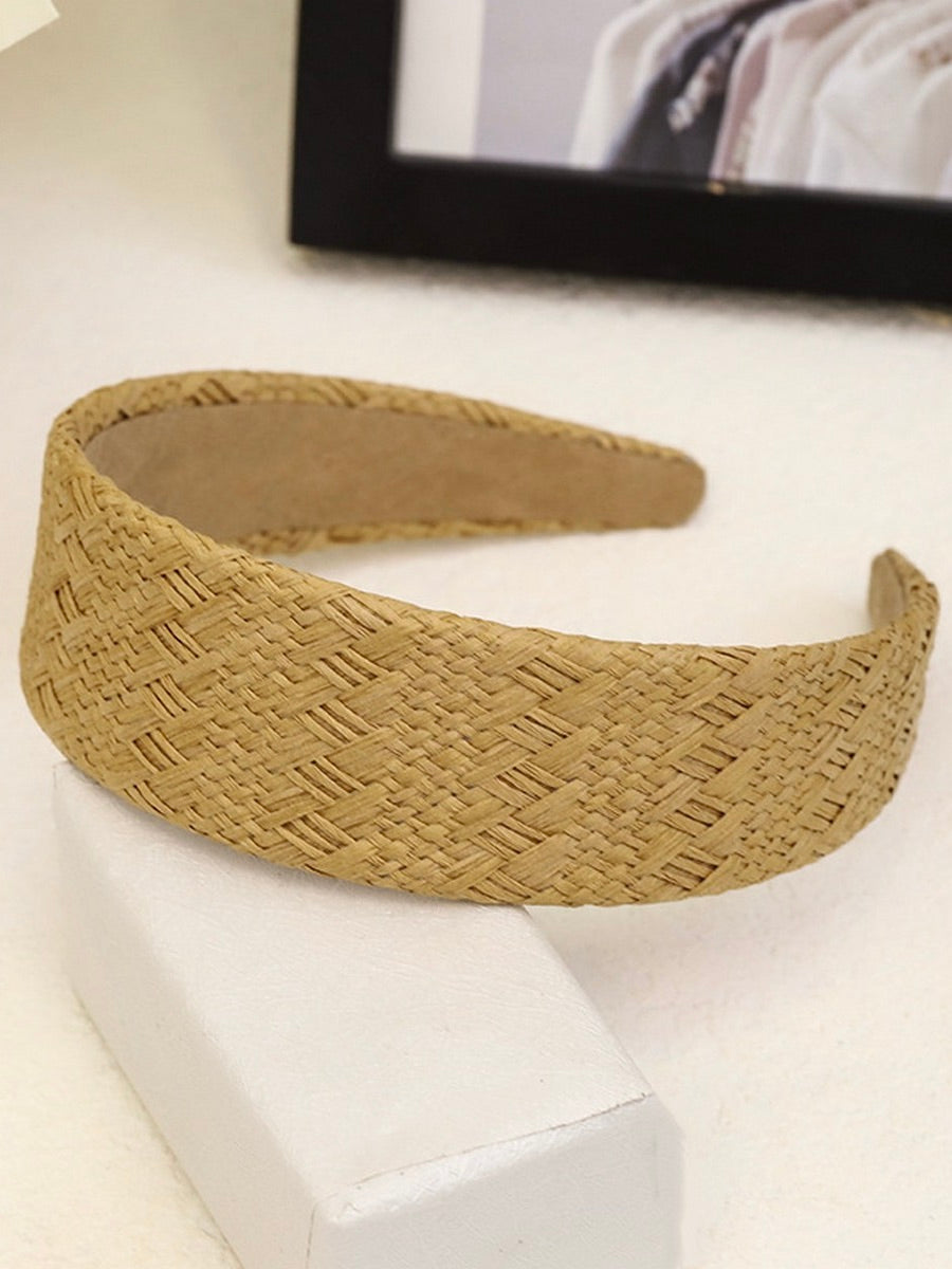 Flat Raffia Headband