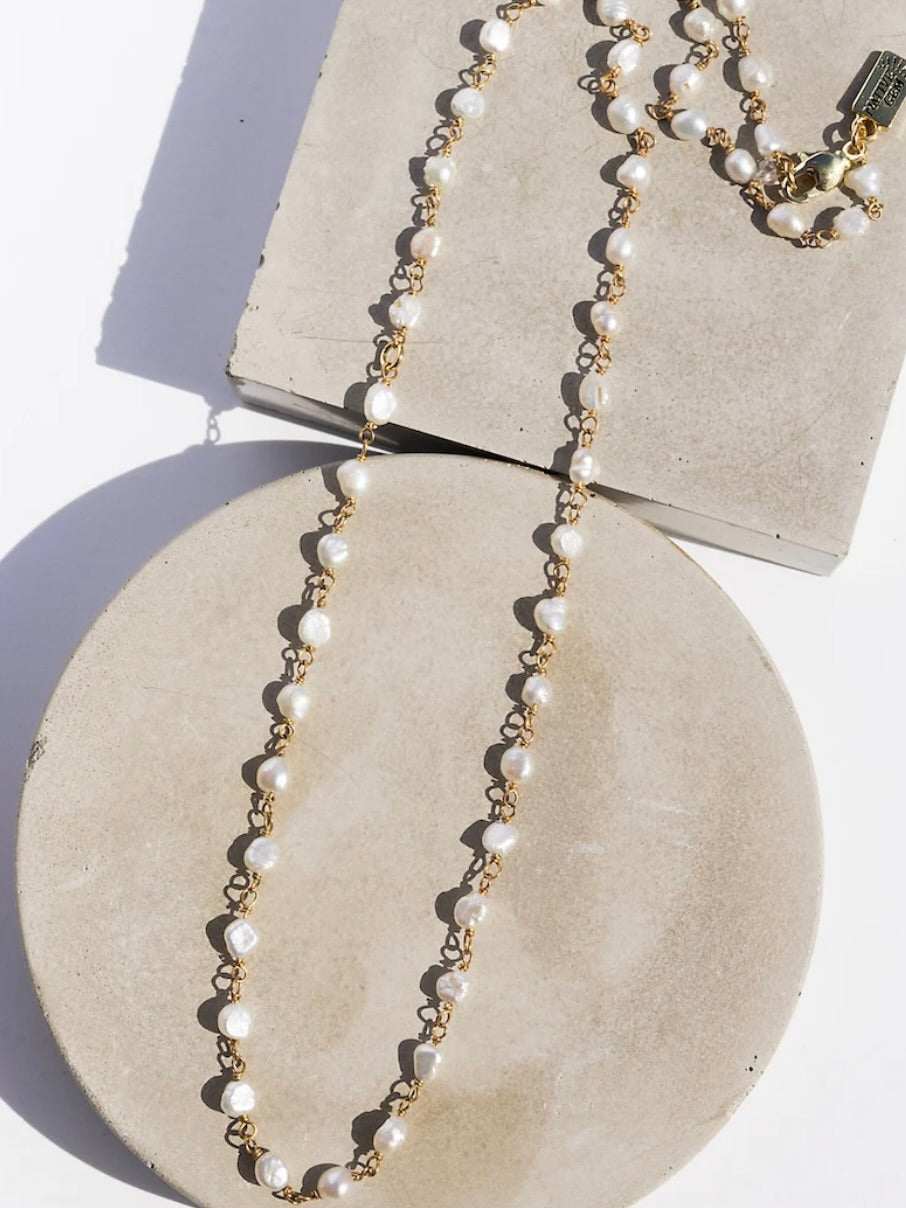 Native Gem June Birthstone Necklace 18"