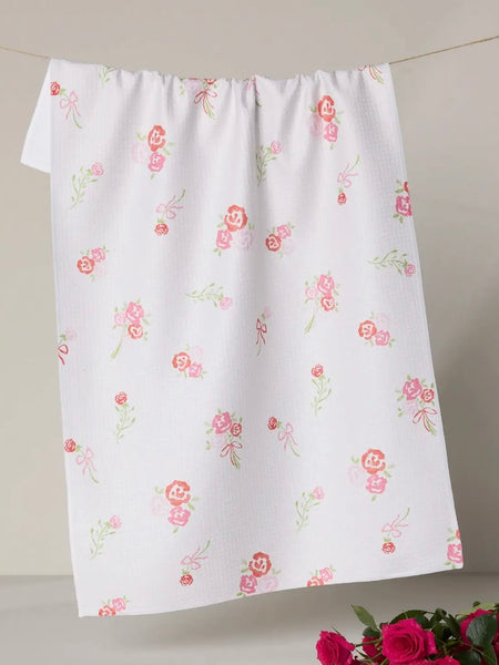 Geometry : Rosy Cheeks Tea Towel